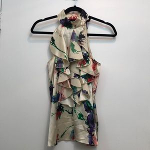 Silk floral top by Parker